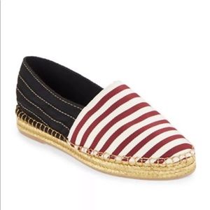 NWOT MARC JACOBS Striped Espadrilles, 36.5